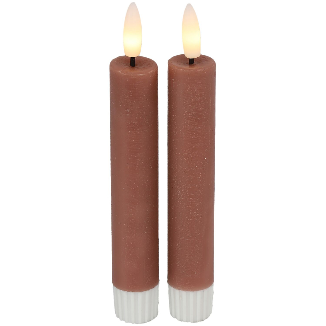 Dinerkaars Benevento 12,5 cm hoog roze
