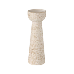 Vaas Mincio 30 cm hoog wit