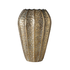 Vaas Mincio 51 cm hoog antiekgoud