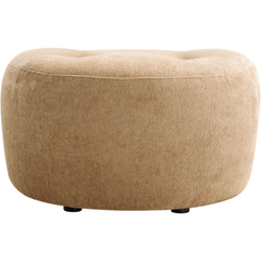 Hocker Campora draaibeer teddy lichtbruin