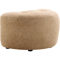 Hocker Campora draaibeer teddy lichtbruin