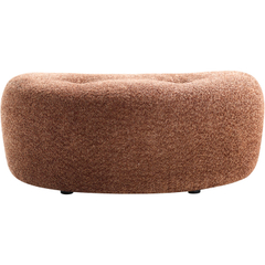 Hocker Campora XL draaibaar roestbruin