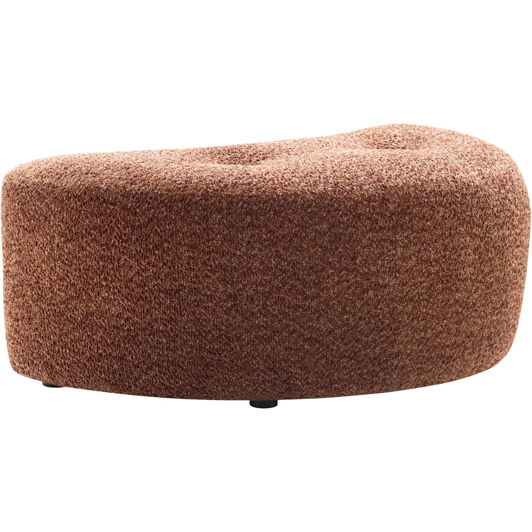 Hocker Campora XL draaibaar roestbruin