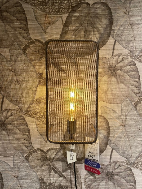 Muurlamp CUNARDO