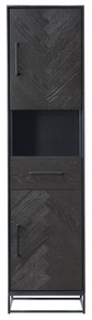 VINITO-BLACK-F 15505 Opbergkastkast 2D+1L+1OV