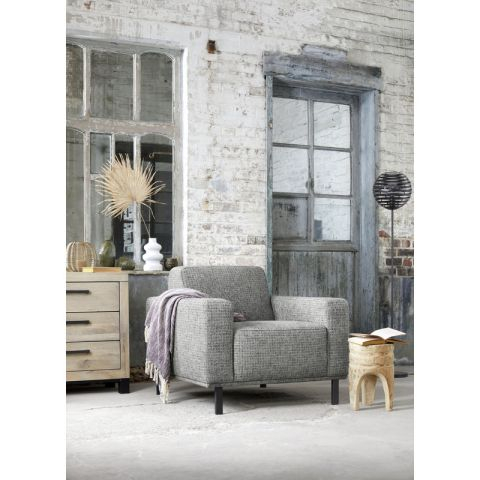 PANTINI Fauteuil 60 (B) stof chono 66-graphite