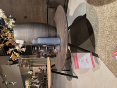TAVOLO Salontafel Ø80 cm afgesch. 24.5 Grafiet