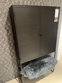 ORIZONE Opbergkast 2D+OV metal black