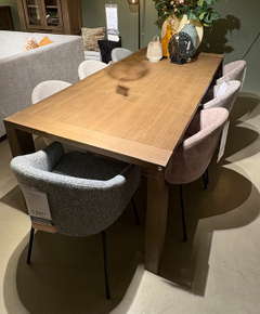 VALVOLA-M 16152 Eettafel 220x100 smoked brown