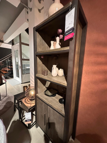 MORANDI-D1 15781 Boekenkast 2D+3OV eiken grey