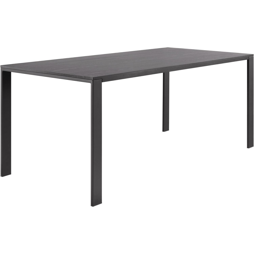 NERO Eettafel 190x90 cm noir decor