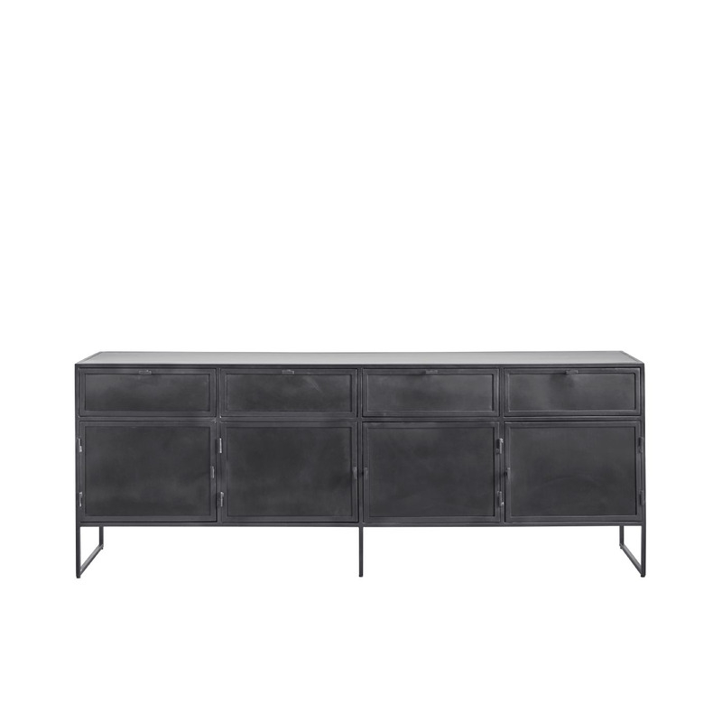 ORIZONE Dressoir 4D+4L metal black
