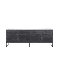 ORIZONE Dressoir 4D+4L metal black