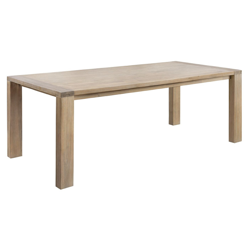 VALVOLA-M 16152 Eettafel 220x100 smoked brown