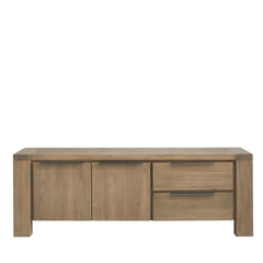 VALVOLA-D 16145 TV-meubel 2D+1L+1KL smoked brown