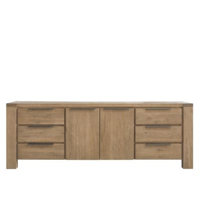 VALVOLA-A 16141 Dressoir 2D+6L smoked brown