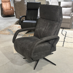 ORONA Relaxfauteuil L microleder bull 67-antraciet