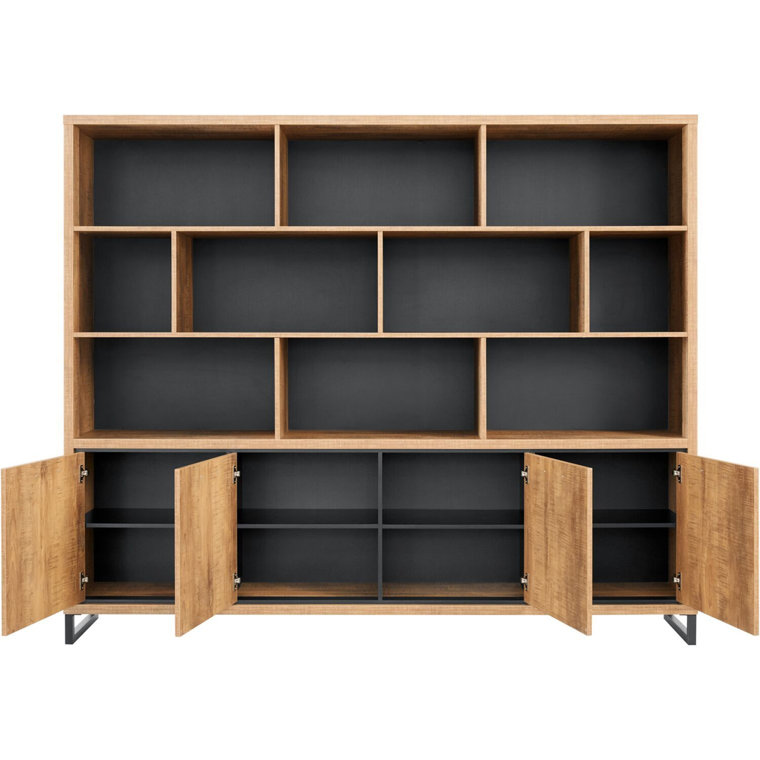 IMBARO Wandmeubel 4dr/10 ov mango decor