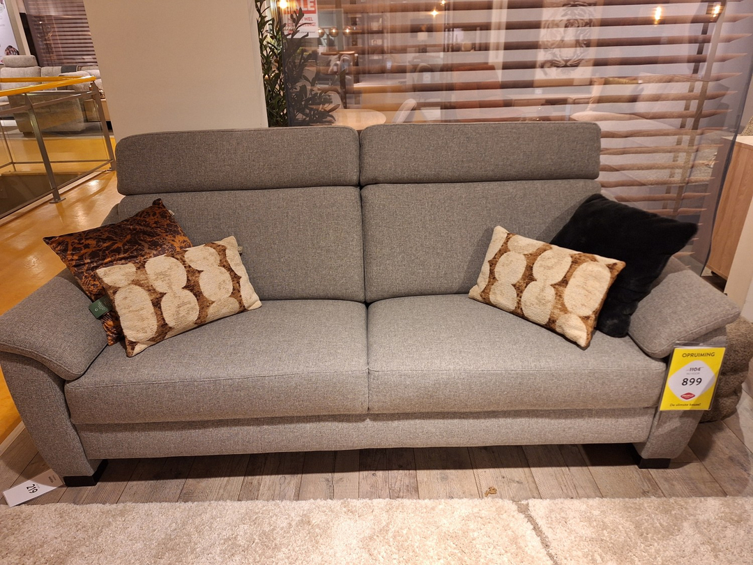 CREON 3 zitsbank arm C stof vibe 181-stone