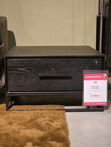 VINITO-BLACK-H 15636 Salontafel 2L eiken fineer zw