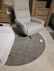 ACCADIA vloerkleed Ø 160cm Olive
