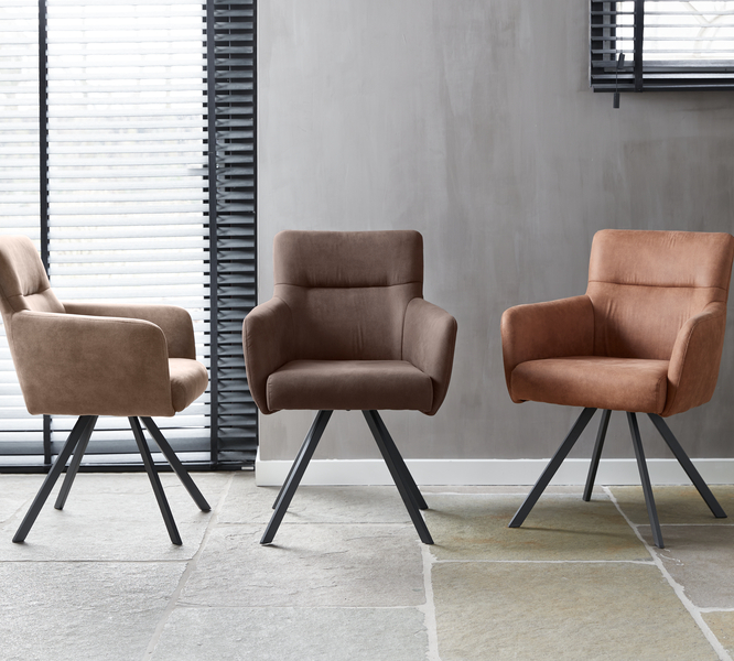 Set van 4 armstoelen Cassina