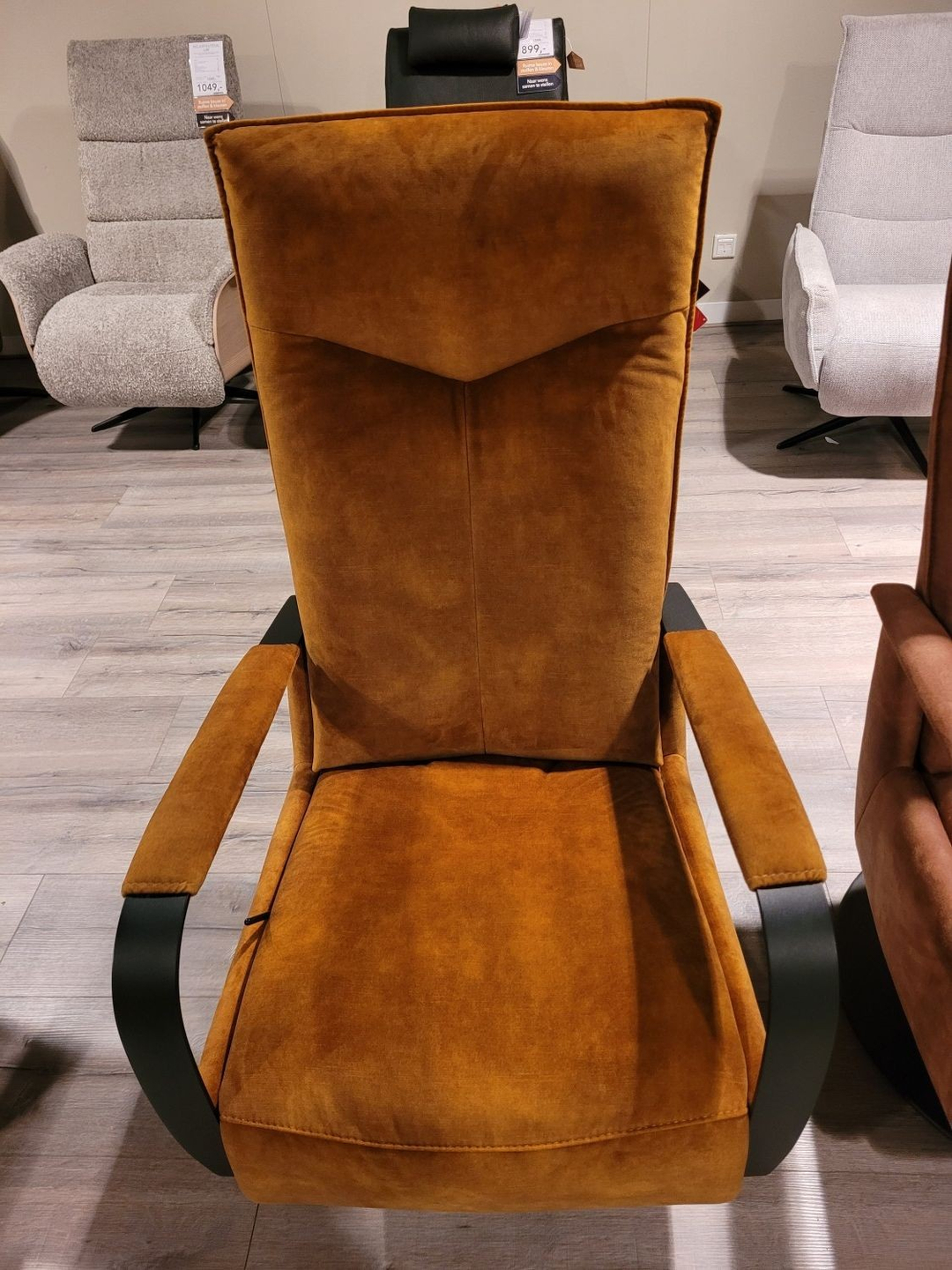 SEDUTO B Relaxf. adore132,arm 2,hoge rug,zitd+3cm