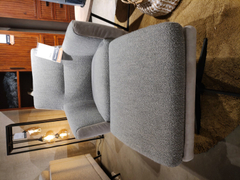 Draaifauteuil Malteno inclusief hocker