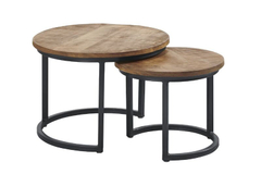 Salontafel set Foxford-naturel