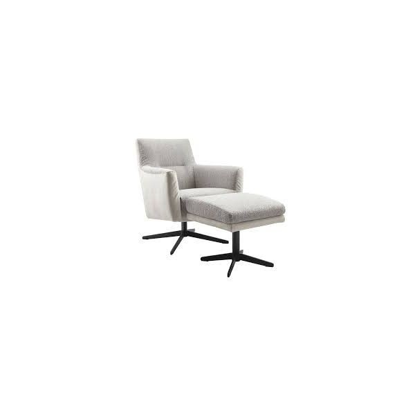 MALTENO Draaifauteuil + Hocker