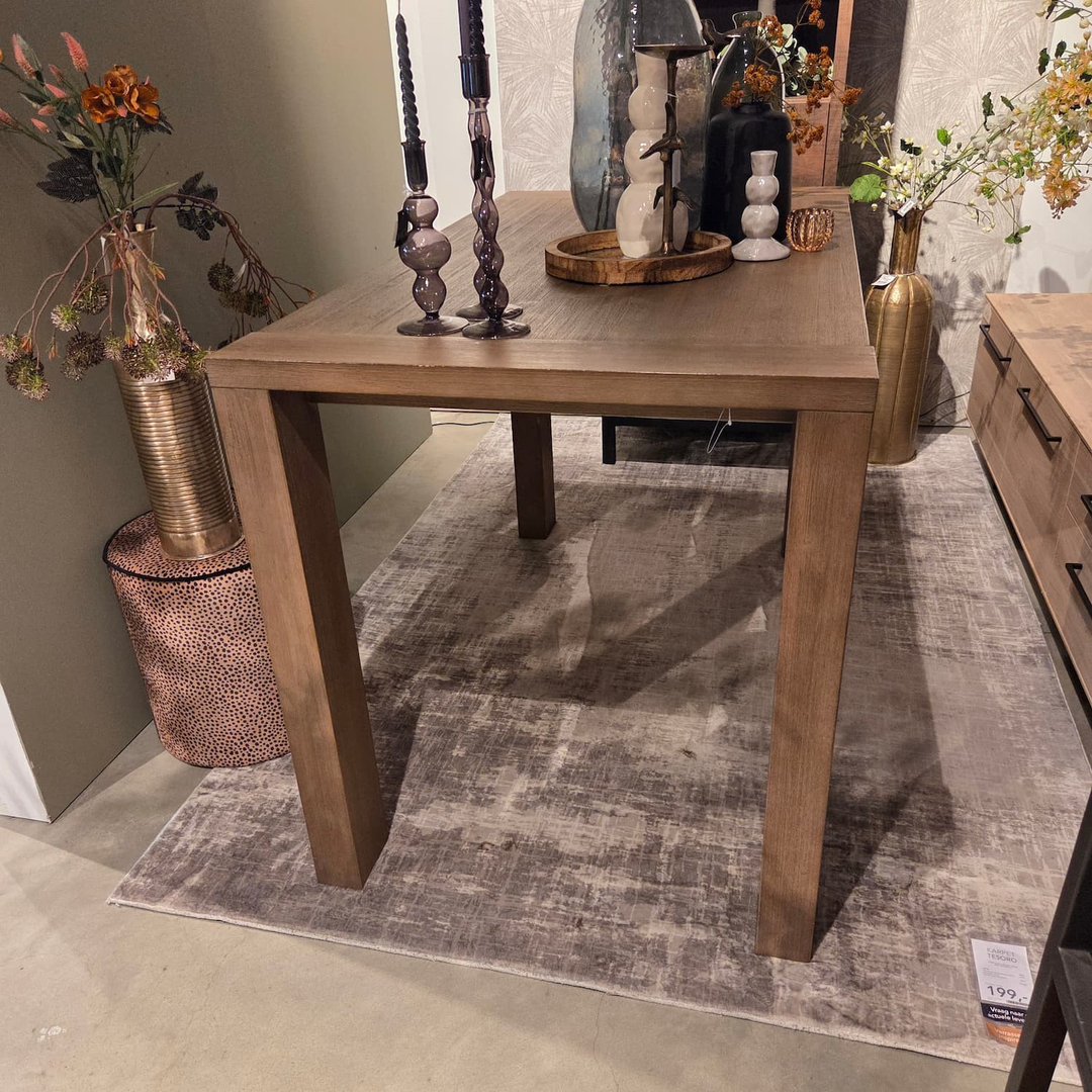 VALVOLA-N 16435 Bartafel 140x80 smoked brown