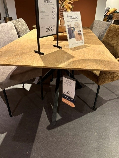 Eettafel Piastra